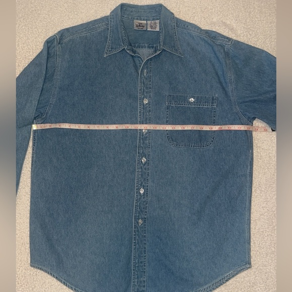 Vintage Disney Store Winnie the Pooh 
Denim Shirt Long Sleeve. - Picture 5 of 10